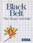 Sega  Master System  -  Black Belt (Front)